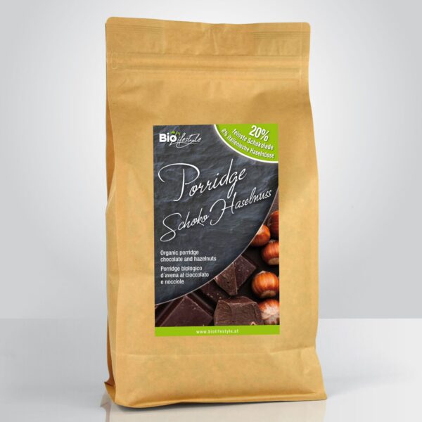 BioLifestyle Porridge Schoko Haselnuss